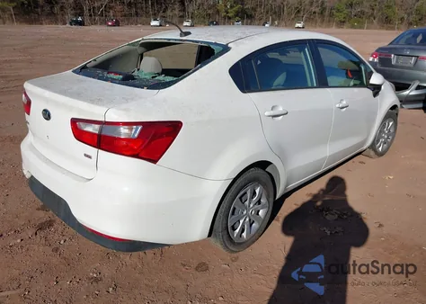 2016 Kia Rio Lx z USA, uszkodzony, nr VIN KNADM4A39G6660600